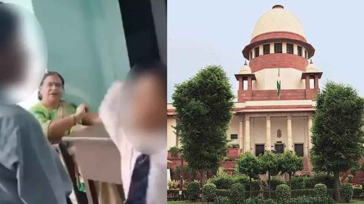 मुजफ्फरनगर में छात्र को थप्पड़ मारने और विवादित टिप्पणी का मामला गहराया, SC ने दर्ज FIR पर खड़े किए सवाल