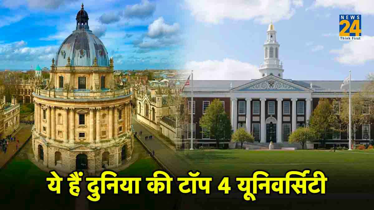 ये हैं दुनिया की टॉप 4 यूनिवर्सिटी, यहां एडमिशन मिलना भी नहीं है आसान! देखें लिस्ट