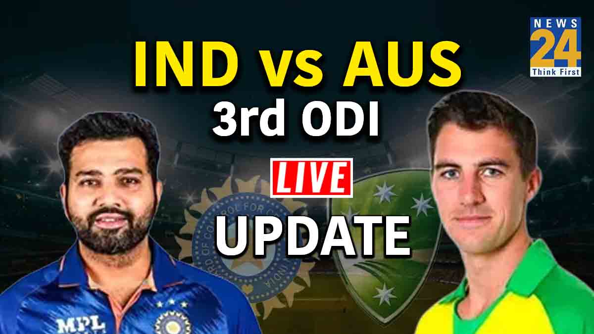 India vs Australia 3rd ODI Live Updates