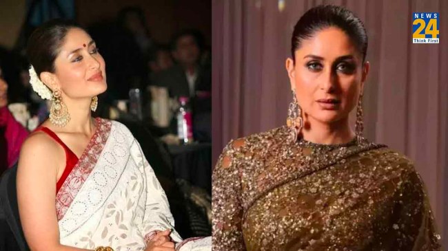 kareena kapoor saree looks to look young,kareena kapoor stylish saree looks, how to look young in saree, saree fashion, saree designs, saree drapping
