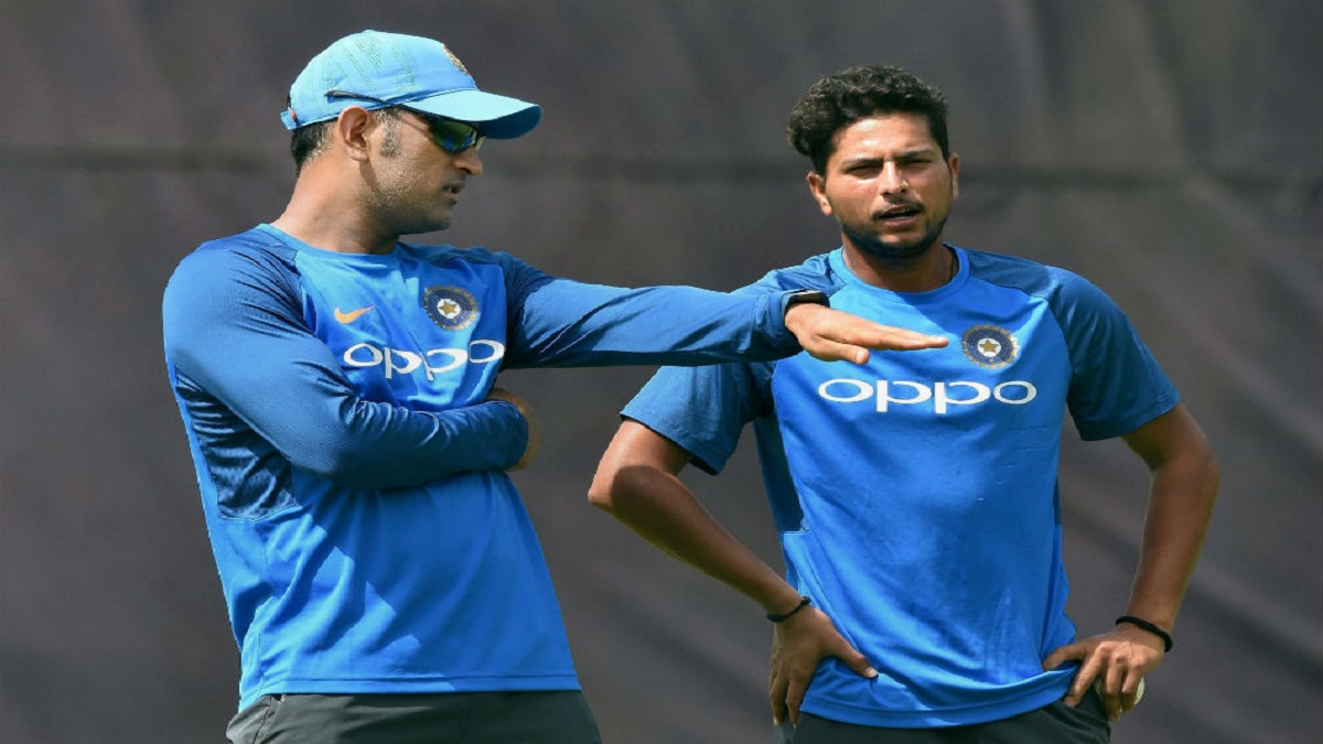 Kuldeep Yadav, Mahendra Singh Dhoni