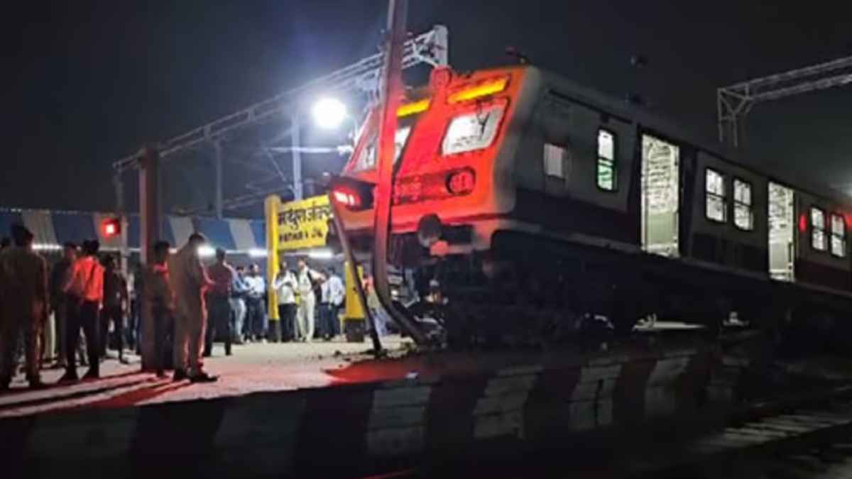 Video Viral: जब ट्रेन पटरी छोड़ प्लेटफार्म पर चढ़ गई, मथुरा रेलवे स्टेशन पर बड़ा हादसा होने से बचा