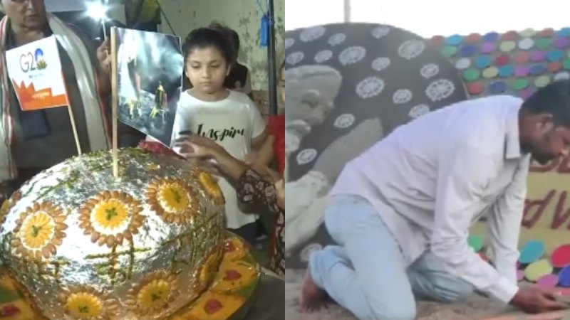 pm modi birthday, pm modi birthday wishes, modi birthday wishes card, PM Modi 73th Birthday Unique Celebration