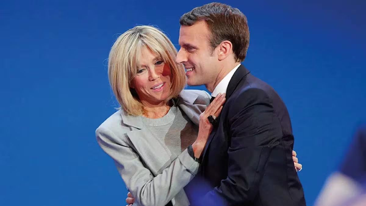 Emmanuel Macron and brigitte trogneux love story