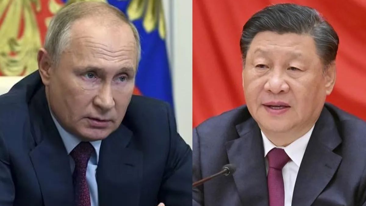 Tension between Russia China