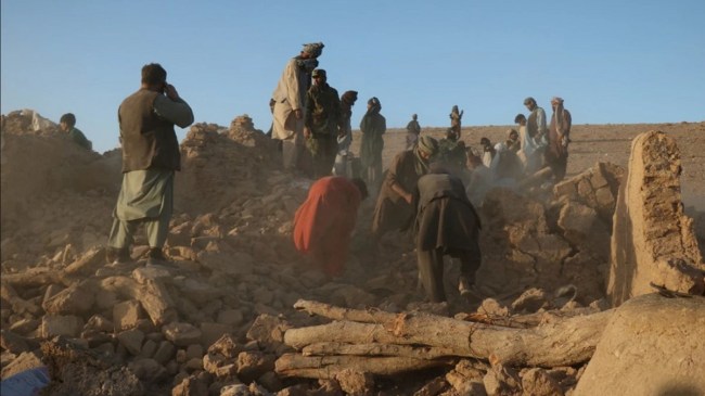 Earthquake Destructed Afghanistan