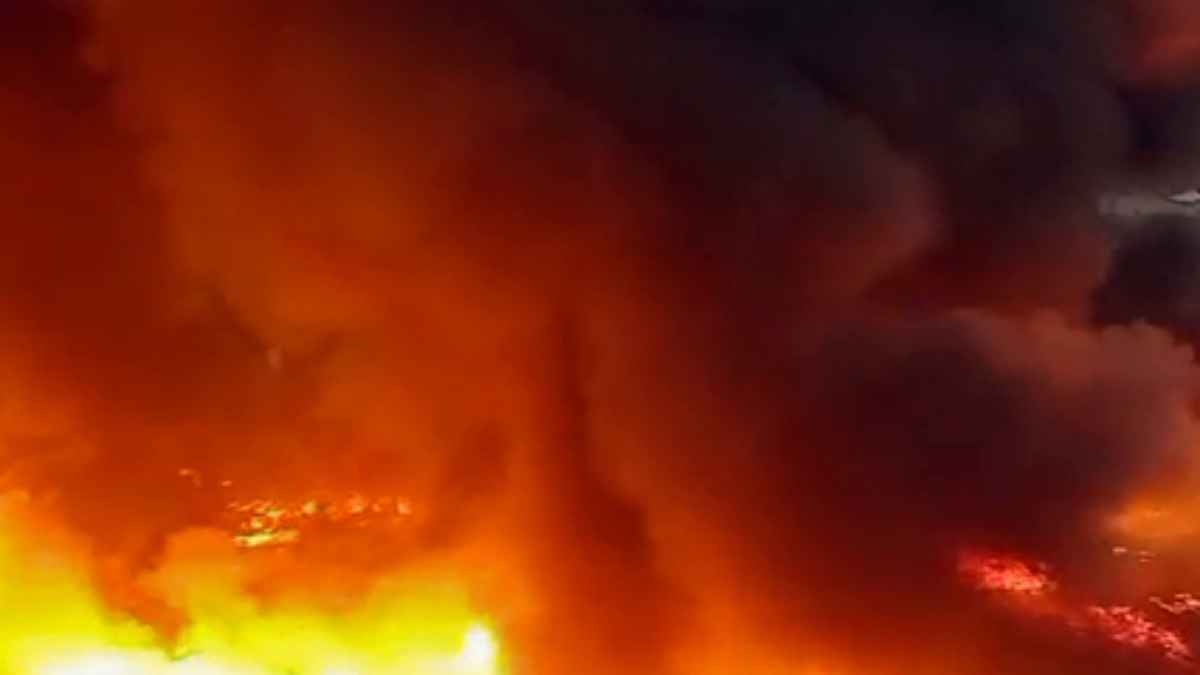 खाना बनाते समय सिलेंडर में लगी आग, खेल रहे दो बच्चों समेत जिंदा जल गई मां