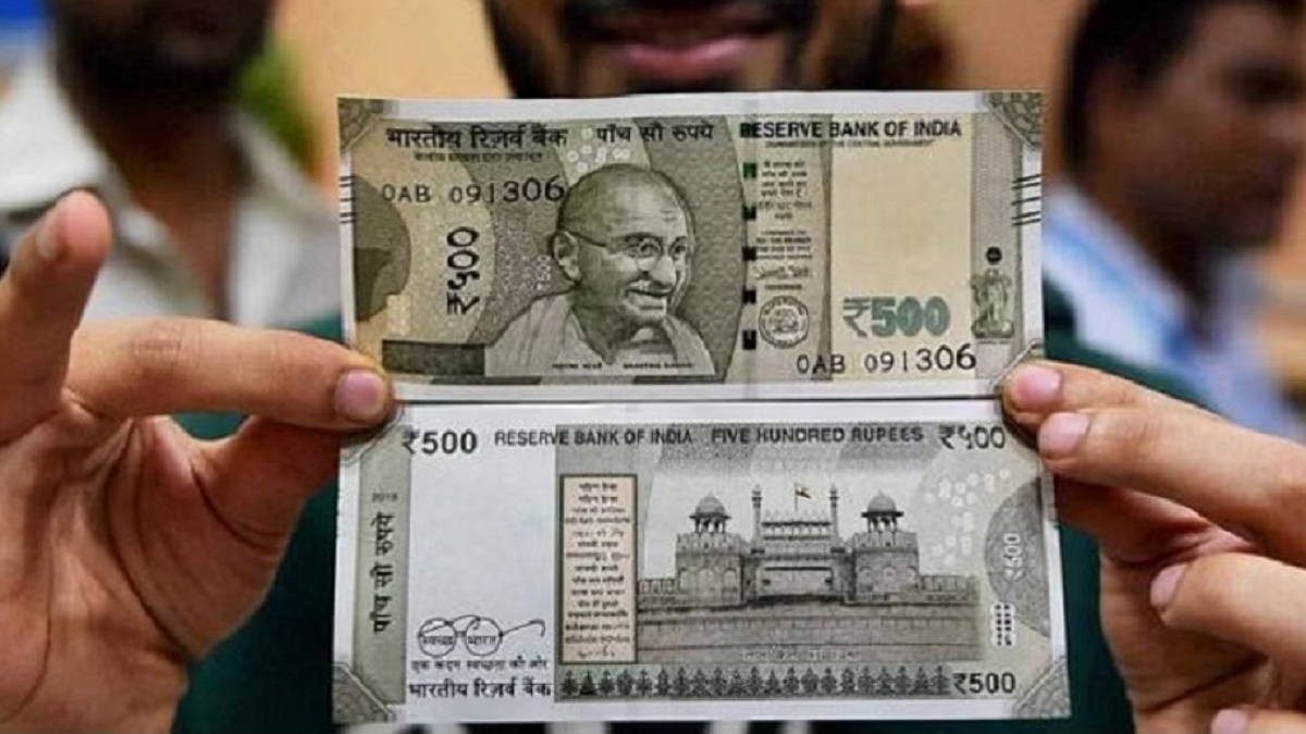500 Rupees Note