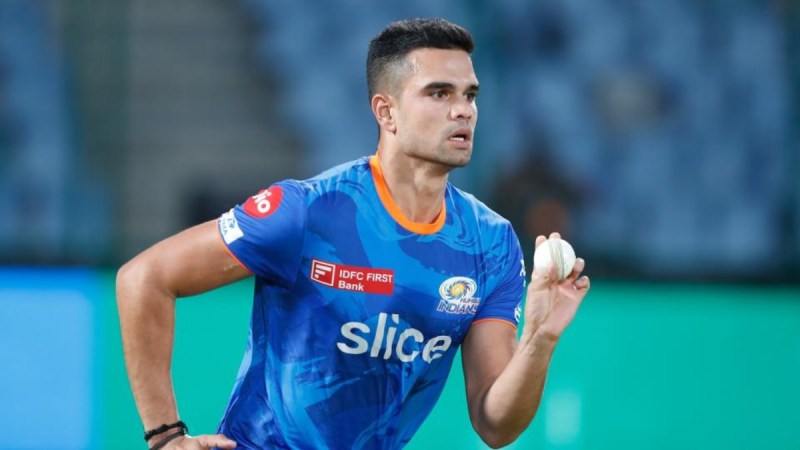 Arjun Tendulkar Bowling syed mushtaq ali trophy