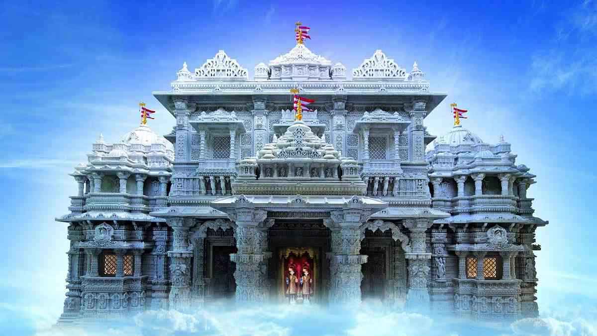 अमेरिका में बना दुनिया का दूसरा सबसे बड़ा मंदिर, निर्माण कार्य में शामिल हुए हजारों स्वयंसेवक