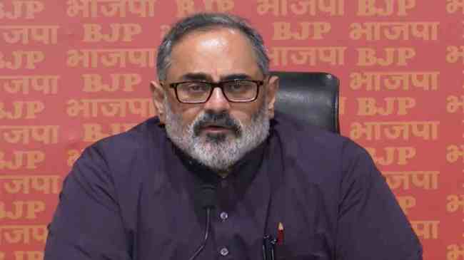 BJP leader Rajeev Chandrasekhar target Congress