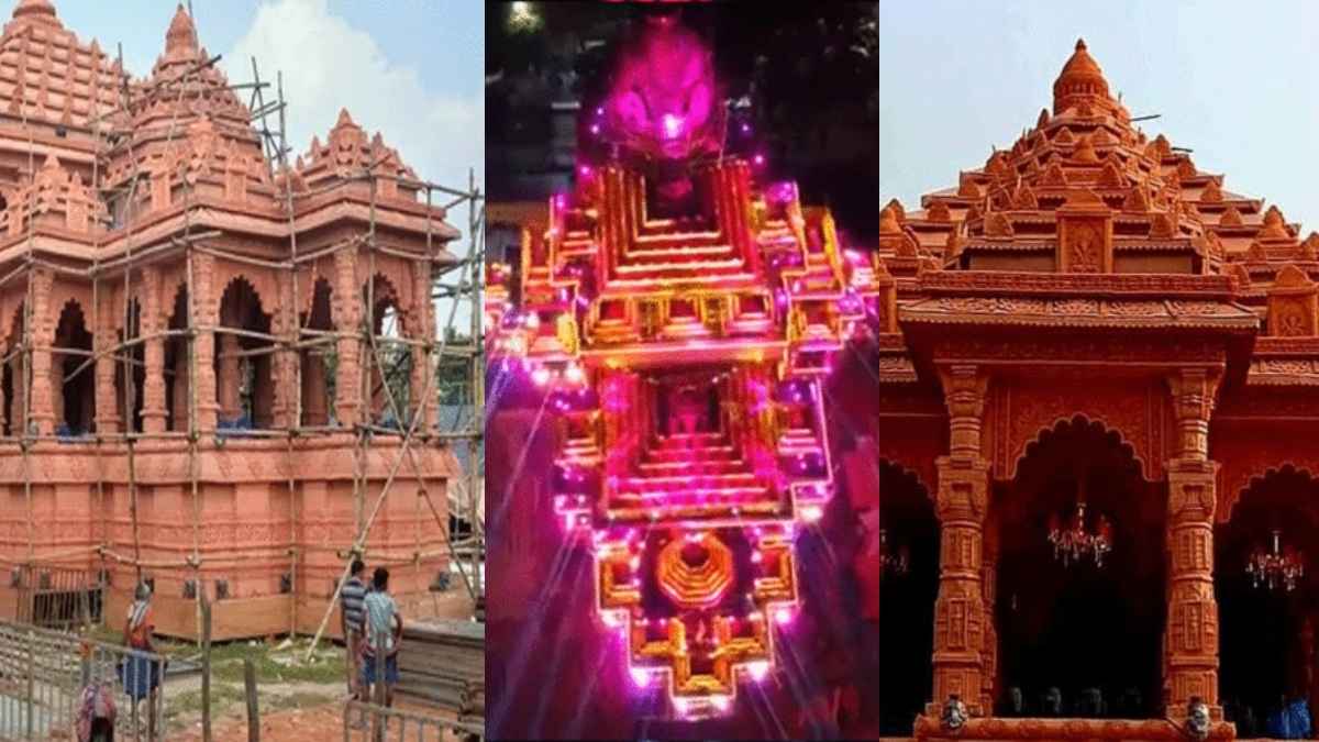 'मर्यादा थीम' पर बनने वाले दुर्गा पूजा पंडाल में दिखेगी राम मंदिर की झलक, गृह मंत्री अमित शाह करेंगे उद्घाटन