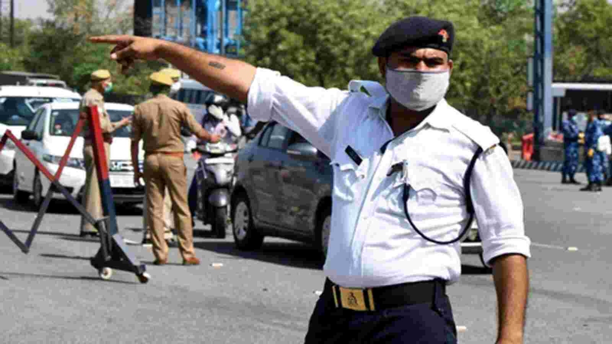 दिल्ली पुलिस की ट्रैफिक एडवाइजरी जारी।