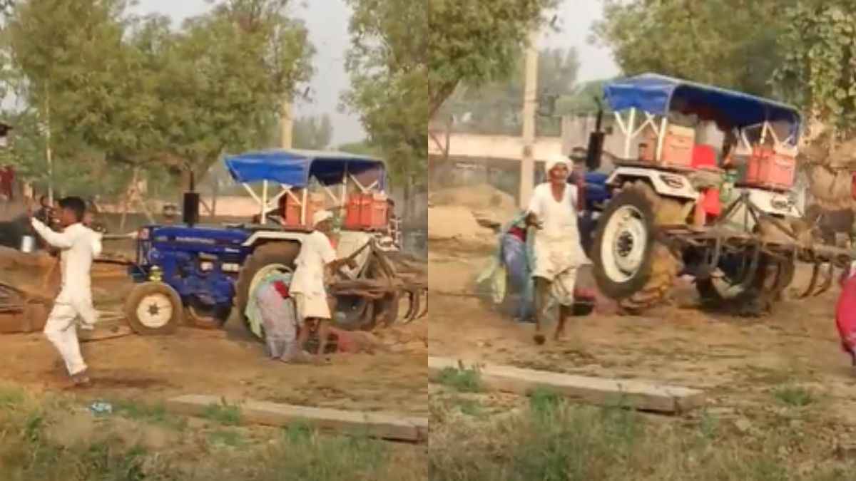 राजस्थान में क्रूरता की हदें पार; भरतपुर में युवक को ट्रैक्टर से 8 बार कुचला, देखें Video