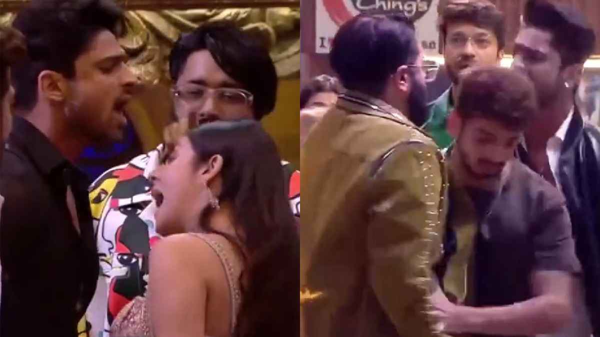 Bigg Boss 17 के घर में पहले दिन ही कंटेस्टेंट्स के बीच हाथापाई तक पहुंची बात, देखें जबरदस्त घमासान का Promo