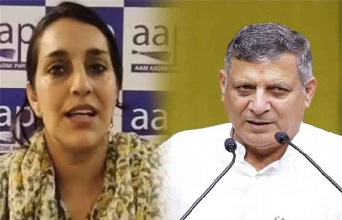 'AAP नेत्री चित्रा सरवारा के सवाल का हरियाणा सरकार के पास नहीं कोई जवाब, बचते फिर रहे मनोहर के मंत्री'