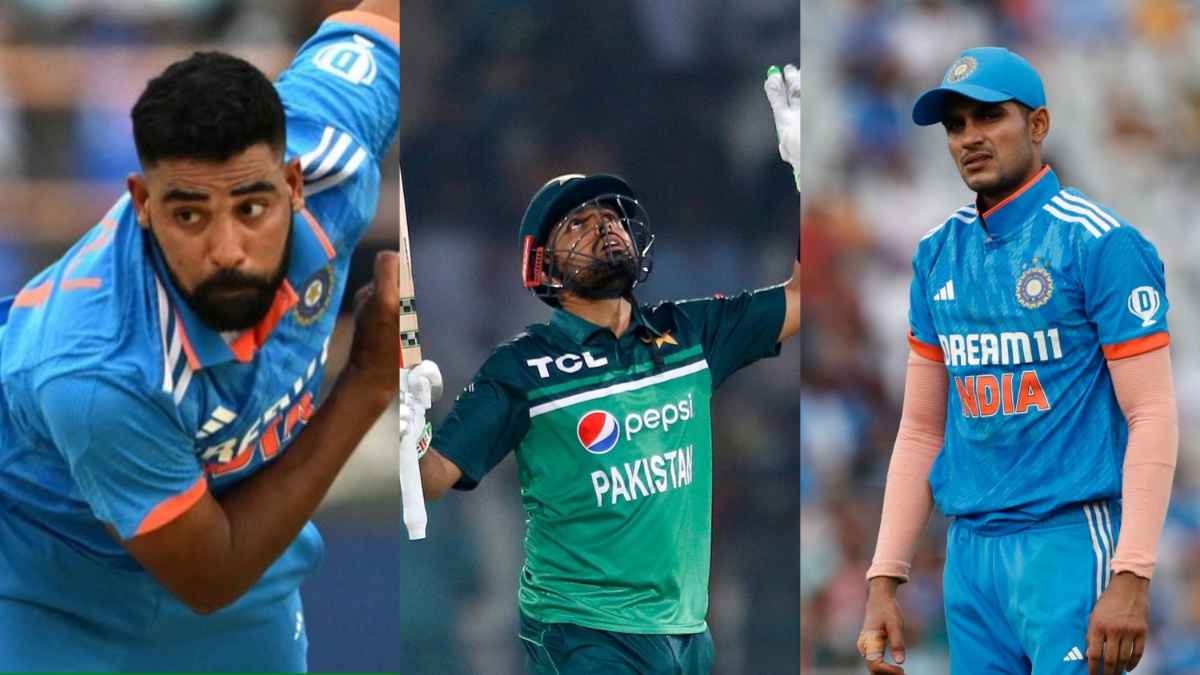 ICC Rankings ODI World Cup 2023 Shubman Gill Mohammad Siraj Kuldeep Yadav Loss Babar Azam ICC Rankings ODI World Cup 2023 Shubman Gill Mohammad Siraj Kuldeep Yadav Loss Babar Azam