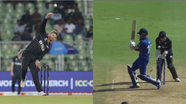 ENG vs NZ, ODI World Cup 2023 Glenn Phillips Clean Bowled Moeen Ali