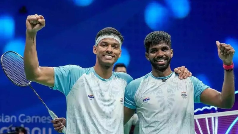 Satwik Sairaj Chirag Shetty Gold Medal