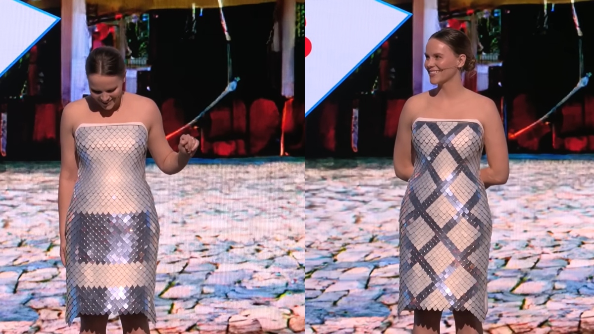 Watch Video: साइंटिस्ट ने बनाई जादुई ड्रेस, बटन दबाते ही बदल जाती है छह डिजाइनों में