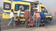 Egypt Road Accident vehicles collided each other in Behera