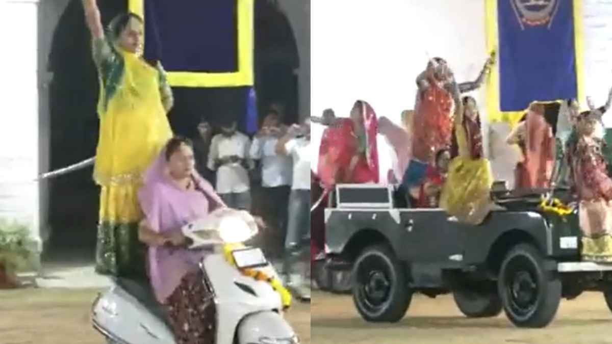 बाइक और कार पर स्टंट करते गरबा खेलती महिलाओं का वीडियो वायरल, सोशल मीडिया यूजर्स ने उठाए सवाल