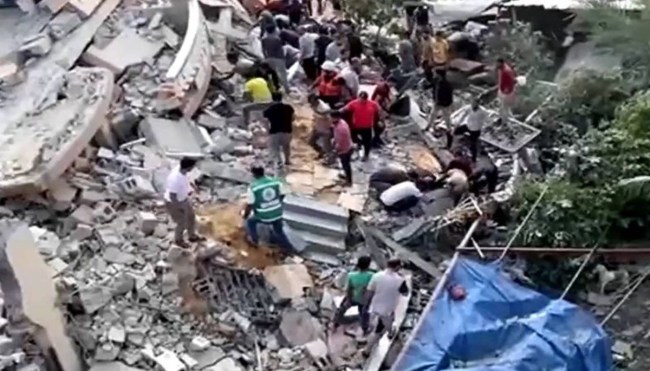 Hamas Israel War Terrorists Made Village Graveyard