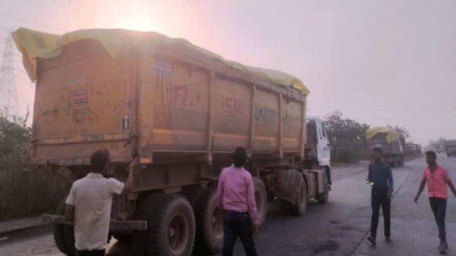 Illegal Fly Ash Transportation, Chhattisgarh Government, Chhattisgarh News, Raipur News, Transport Department
