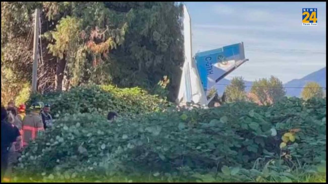 Canada Plane Crash, Accident in Vancouver