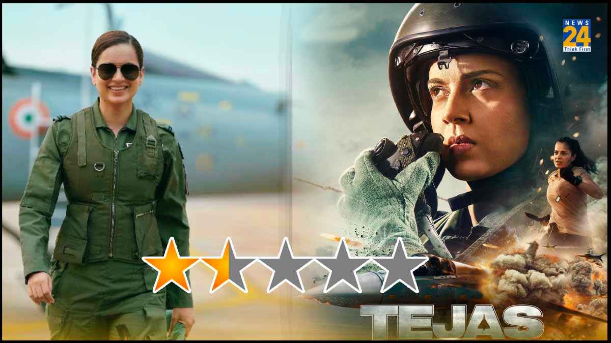 Tejas Movie Review: खराब VFX और बचकाने डायलॉग्स, 'धाकड़' के बाद अब 'तेजस' ने लगाया कंगना के करियर पर धब्बा