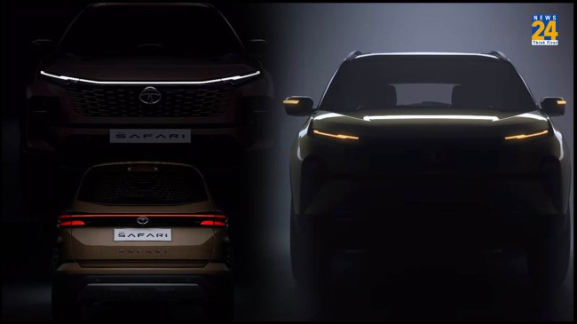 Tata Harrier facelift Tata safari facelift Tata Harrier facelift Tata safari facelift