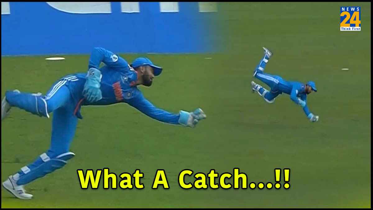 IND vs BAN KL Rahul Amazing Catch Mehidy Hasan Miraz World Cup 2023 Mohammad Siraj Bowling