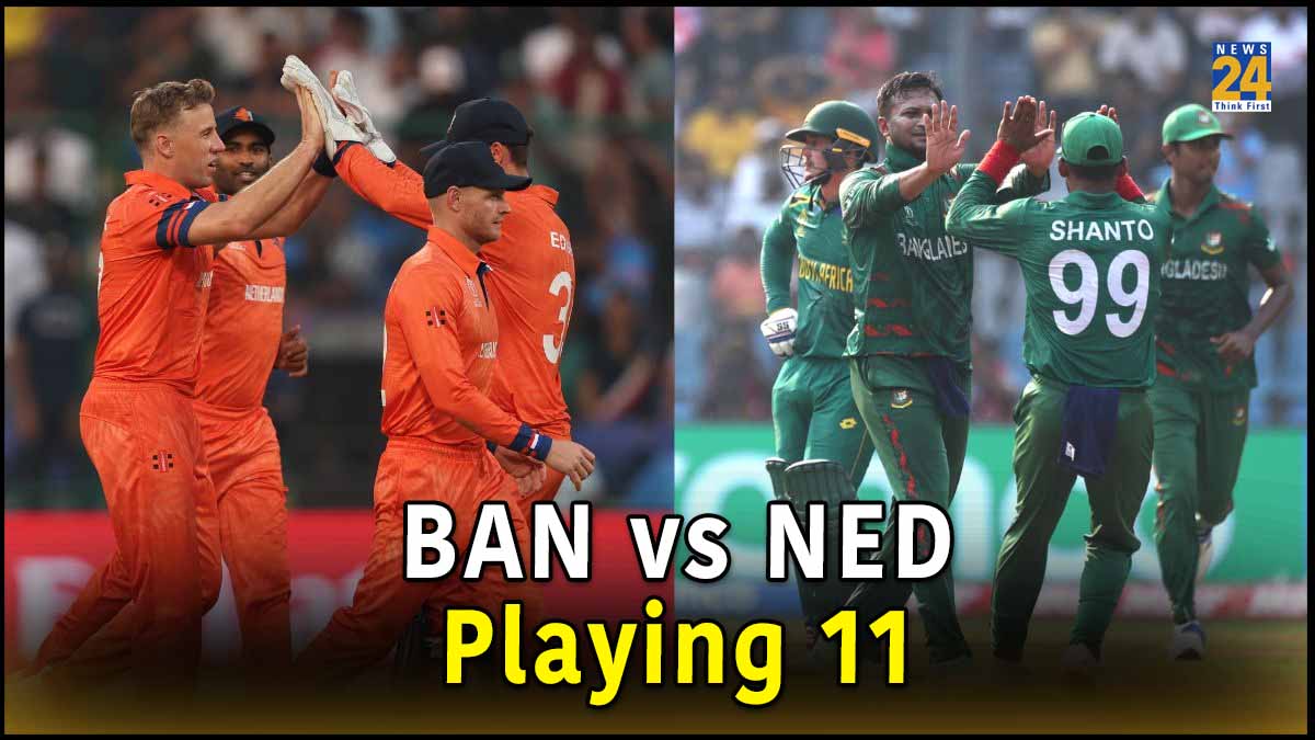 BAN vs NED ICC ODI World Cup 2023 playing report live updates