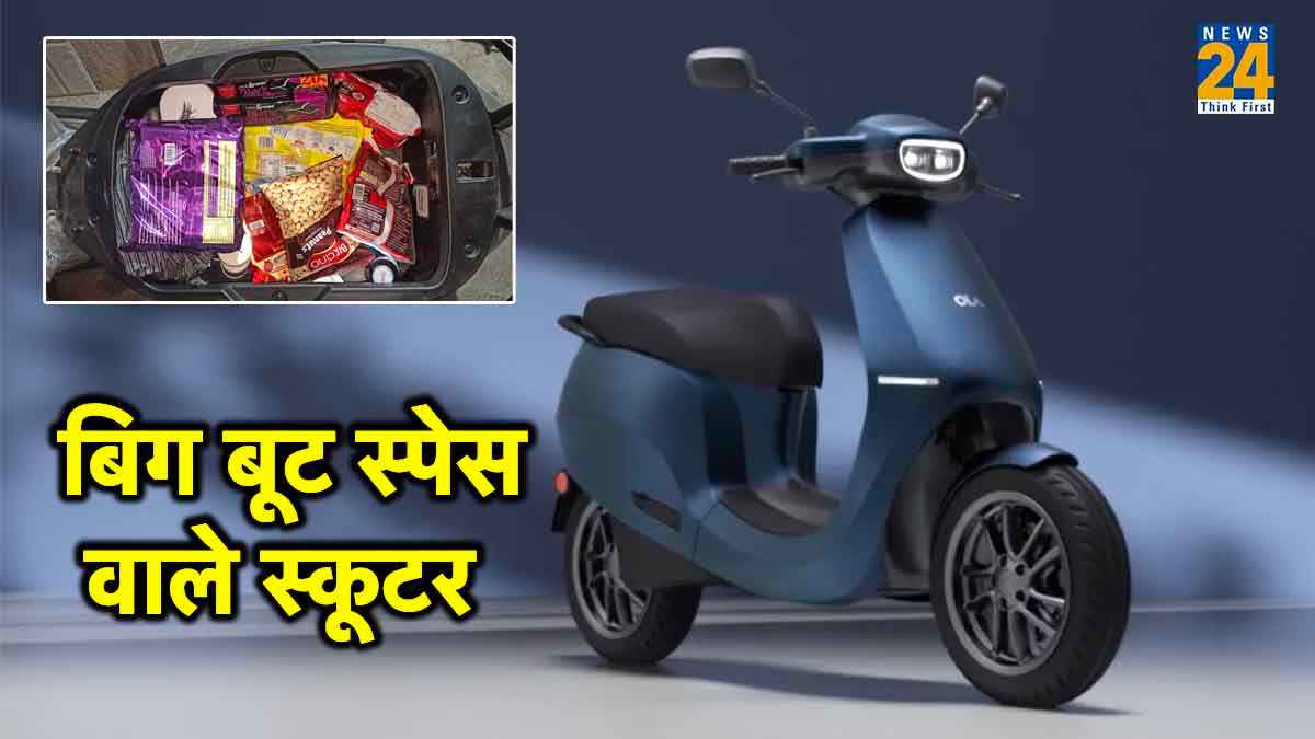 EV Scooters with big boot space