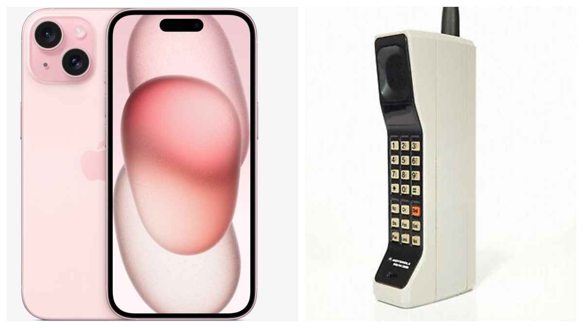 iPhone 15 से दोगुणा महंगा था भारत का पहला मोबाइल फोन; चार्ज होने में लगते थे 10 घंटे