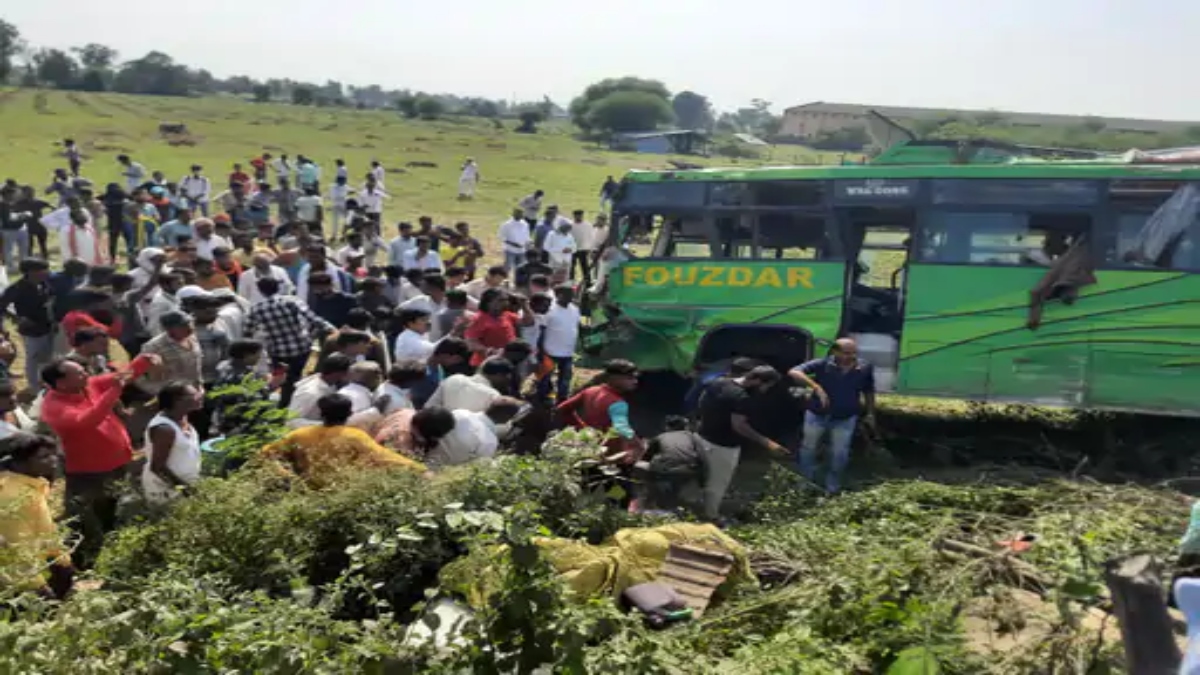 Indore Bus Accident, Madhya Pradesh Bus Accident, Bus Accident, Road Accident, Indore News, Madhya Pradesh News