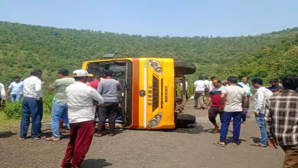 Indore School Bus Accident, Madhya Pradesh School Bus Accident, Indore Accident News, Accident News, Indore News, Madhya Pradesh News