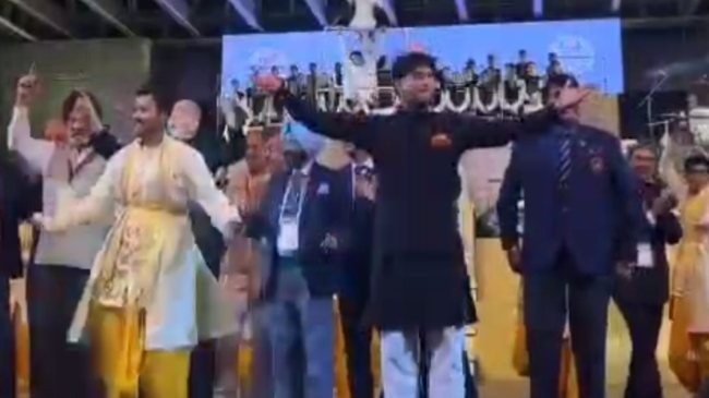 Jyotiraditya Scindia dance video viral