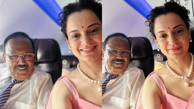 Kangana Ranaut Met Ajit Doval