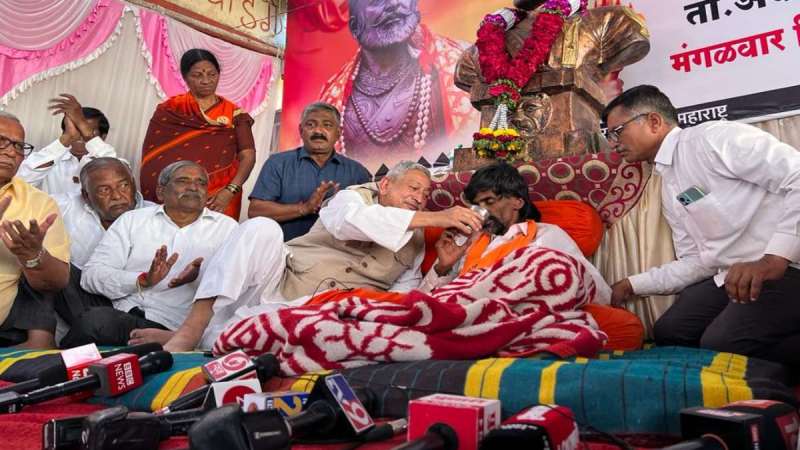 Maratha quota protesters