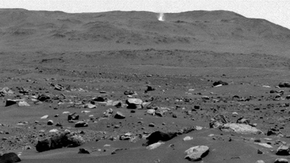 NASA Perseverance Rover Captured 'Devil' Moving Across Mars