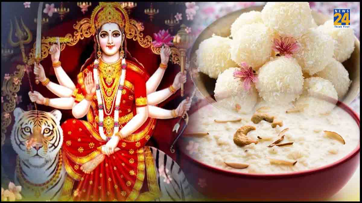 Navratri 2023 Bhog, Navratri first day bhog, Navratri desi ghee bhog