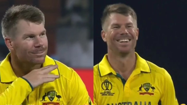 PAK vs AUS David Warner Pushpa Raj Celebration