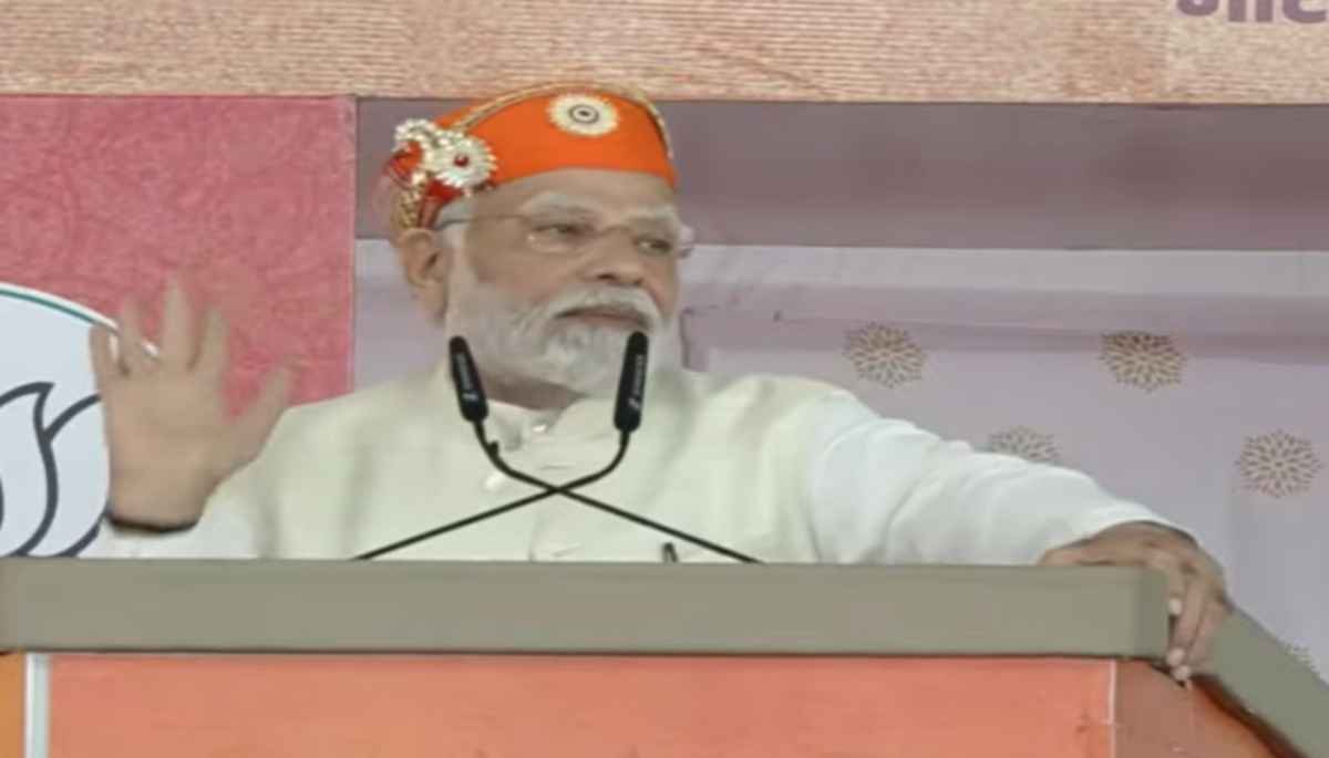 कांग्रेस सरकार पर बरसे पीएम मोदी; चित्तौड़गढ़ में बोले- गहलोत सोते-जागते और खाते-पीते कुर्सी बचाने में लगे रहे