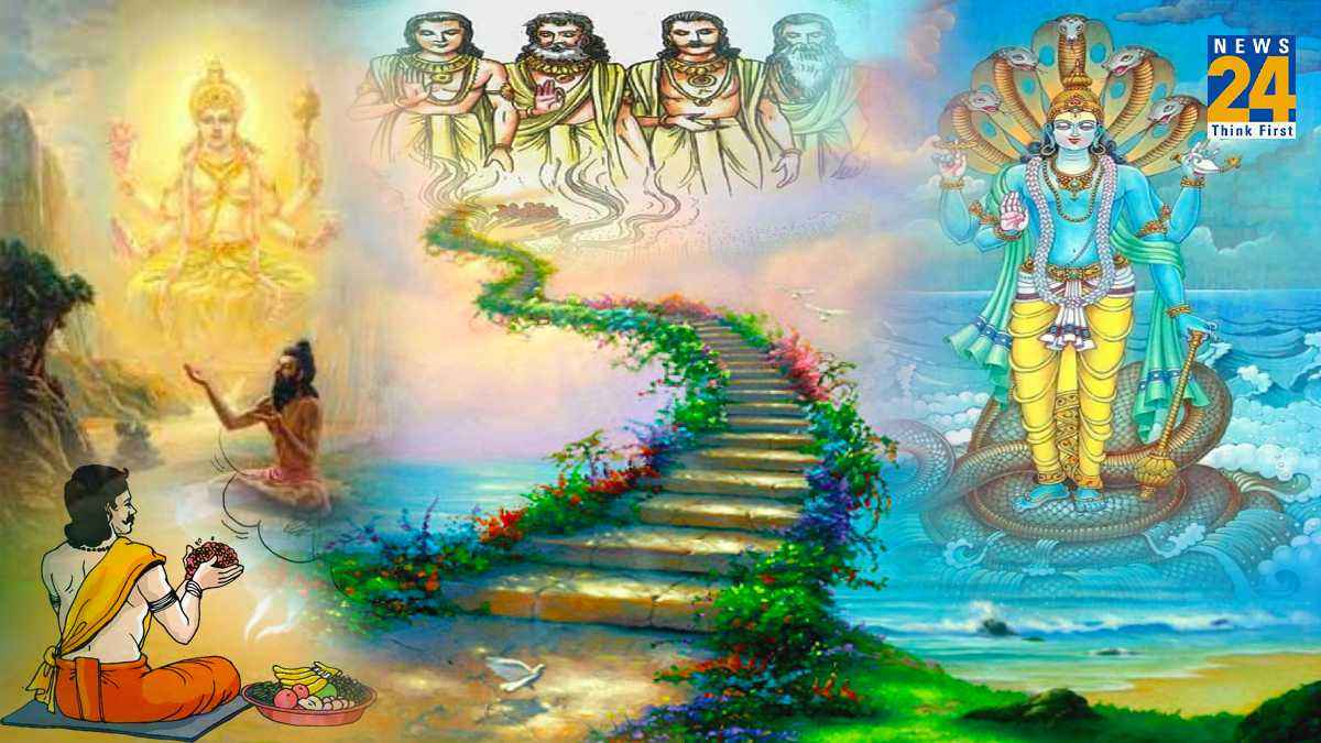 यहां लोग स्वर्ग में बैठकर देते हैं पितृ देव को तर्पण, चारों धाम के होते हैं दर्शन