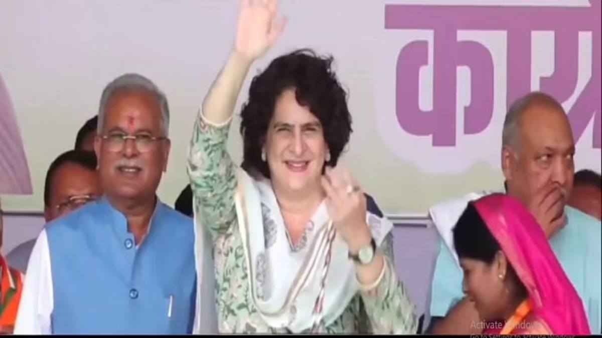 Chhattisgarh Assembly Election 2023, Priyanka Gandhi, Assembly Election, Hindi News, Chhattisgarh News, Priyanka Gandhi Chhattisgarh Visit, Election News, Congress