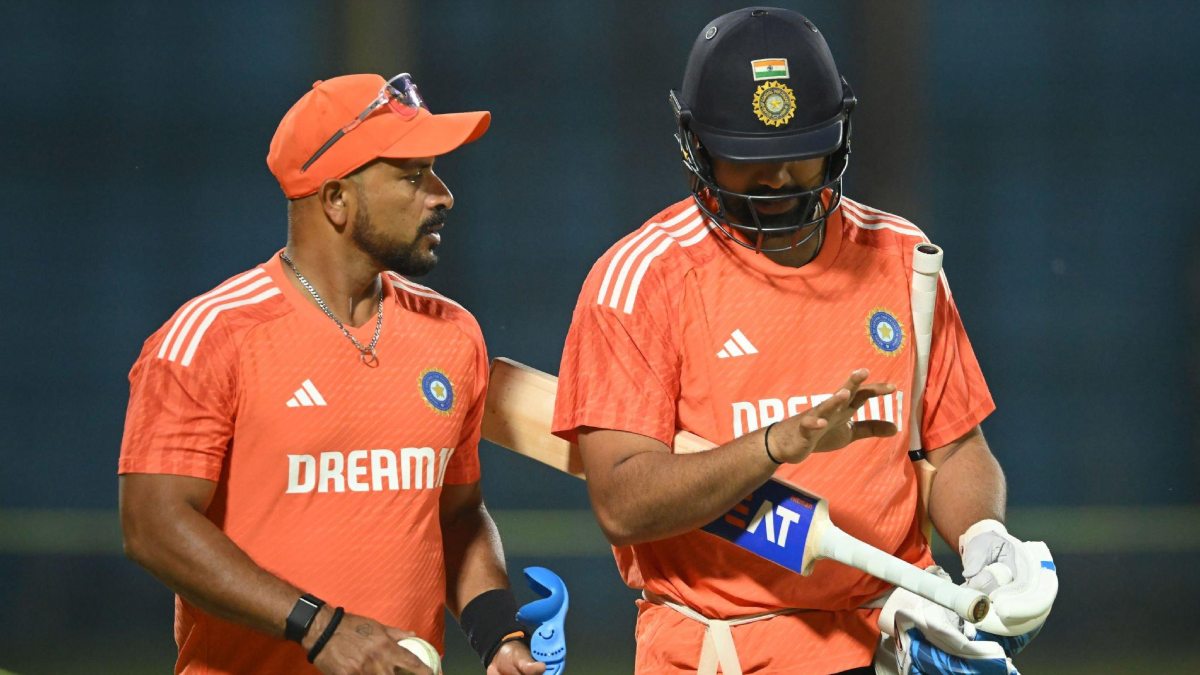Rohit Sharma wrist injury during nets practice IND vs ENG World Cup 2023 Match Reports