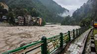 Sikkim Flash Floods, Severals Killed Many Stranded, Sikkim Flash Floods Severals Killed Many Stranded, Sikkim Cloudburst, Lhonak Lake, Teesta River