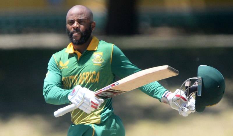 Temba Bavuma strange reaction AUS vs SA ODI World Cup 2023