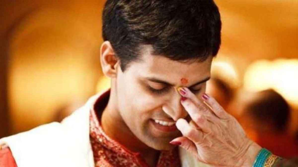 Tilak On Forehead